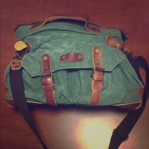 Waxed Canvas Satchel